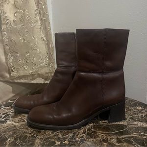 Brown Coach Boots